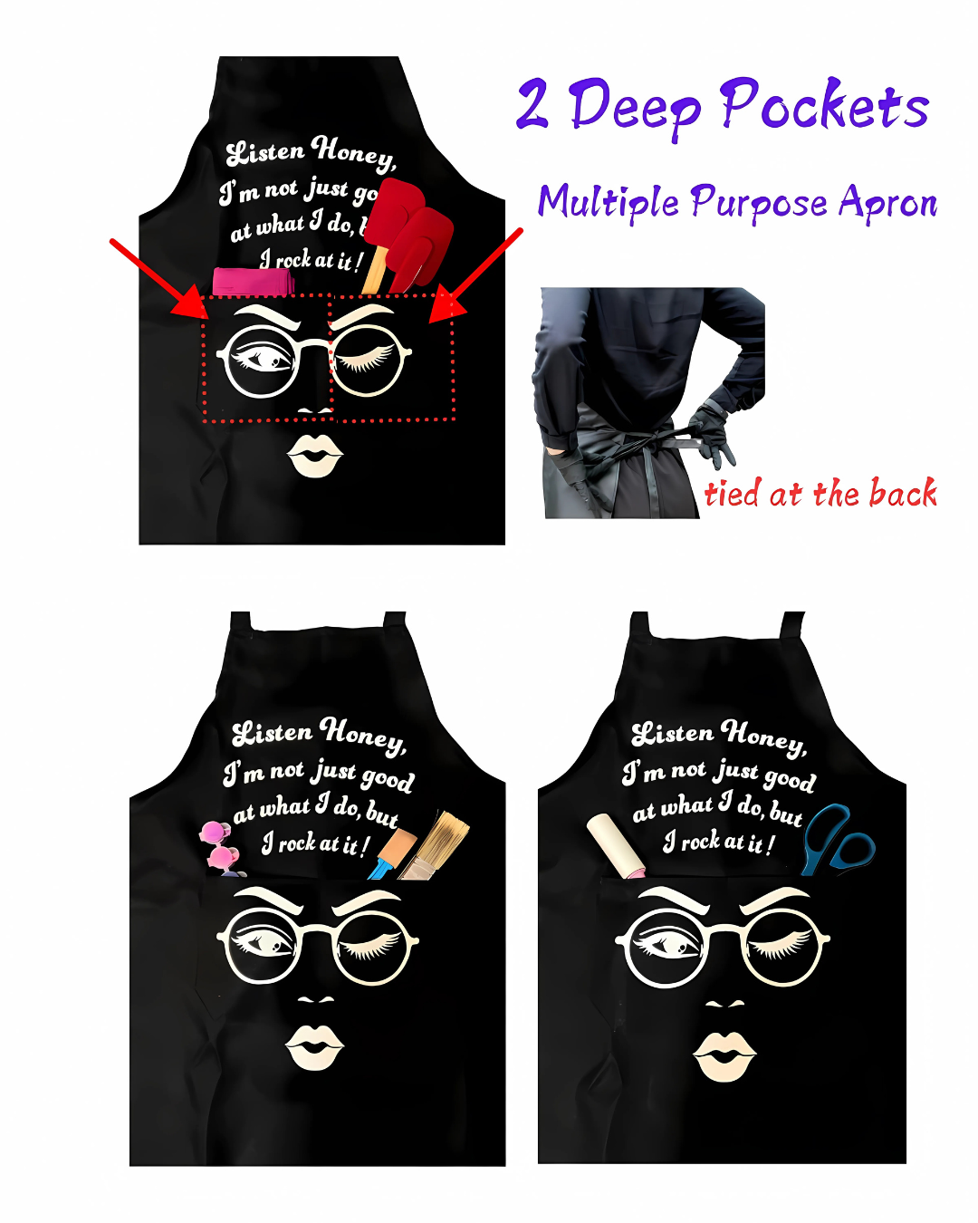 Sassy Chef Quote Apron